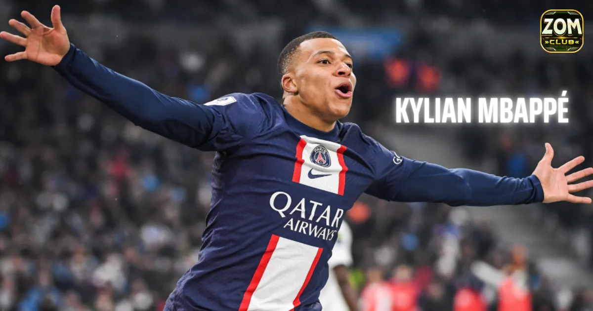 Hình ảnh cầu thủ Kylian Mbappé